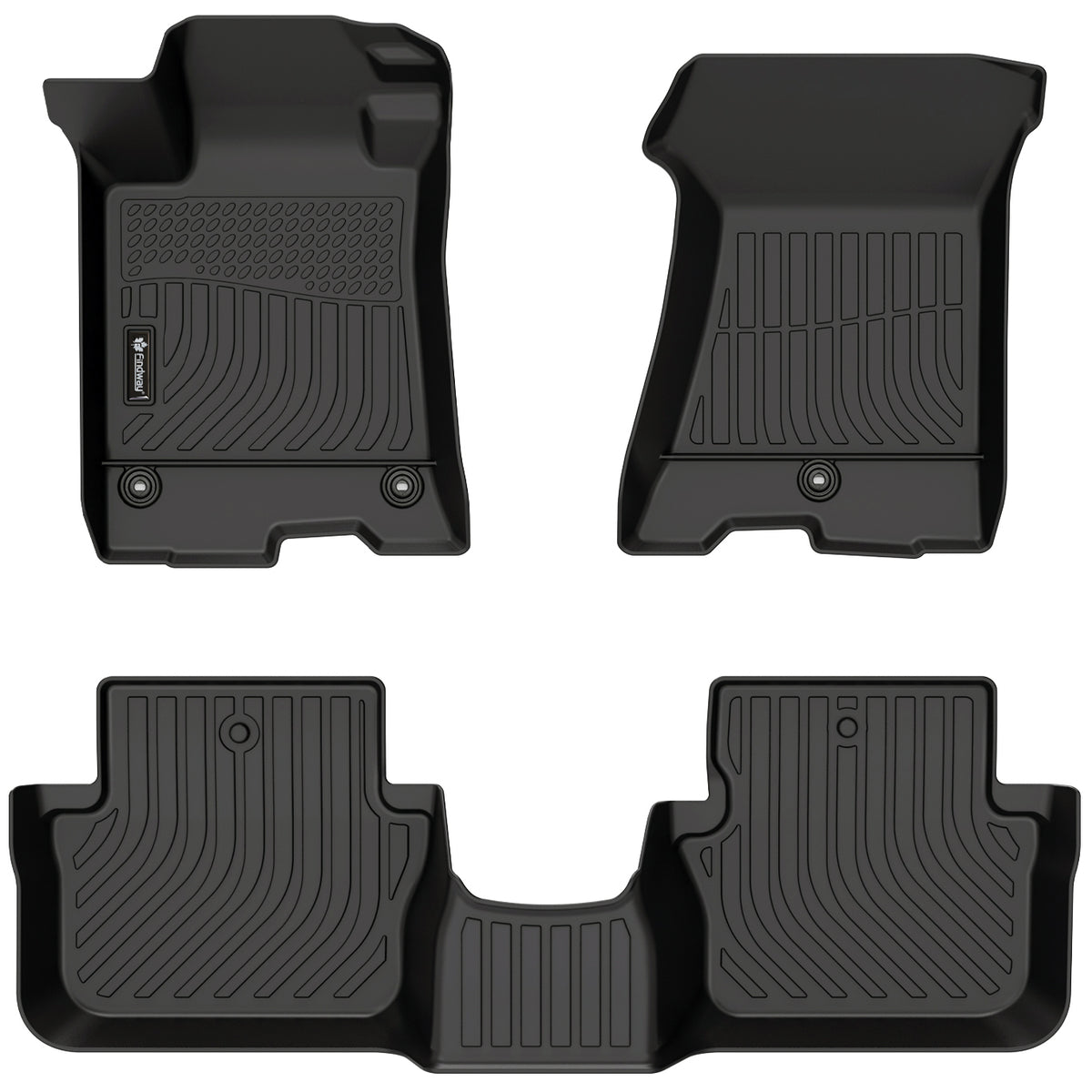Tapis de sol 3D Findway F100 (1re et 2e rangées) pour Acura TLX AWD 2015-2020 – 01170N