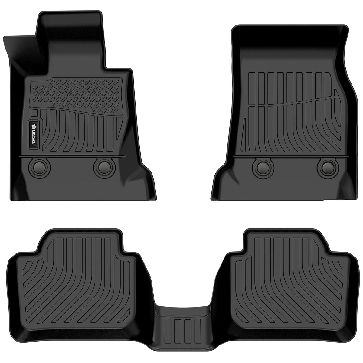 Findway F100 3D Car Floor Mat / Liner (1st Row & 2nd Row) for 2012-2018 BMW 3 Series - 09260N
