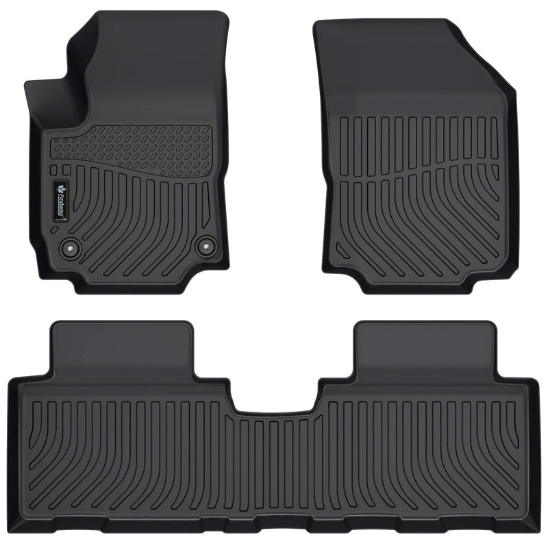 Findway F100 3D Car Floor Mat / Liner (1st Row & 2nd Row) for 2018-2024 Chevrolet Equinox - 12090N