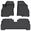 Findway F100 3D Car Floor Mat / Liner (1st Row & 2nd Row) for 2022-2023 Chevrolet Bolt EUV - 12230N