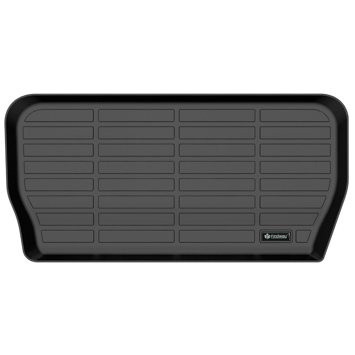 Findway R100 3D Cargo Liner / Trunk Mat for 2021-2026 Chrysler Grand Caravan / 2021-2026 Chrysler Pacifica Gas / Hybrid / PHEV- 14060P
