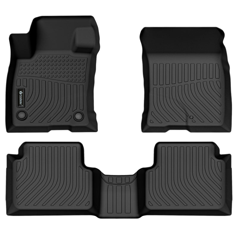 Findway F100 3D Car Floor Mat / Liner (1st Row & 2nd Row) for 2021-2024 Ford Bronco Sport - 22270N