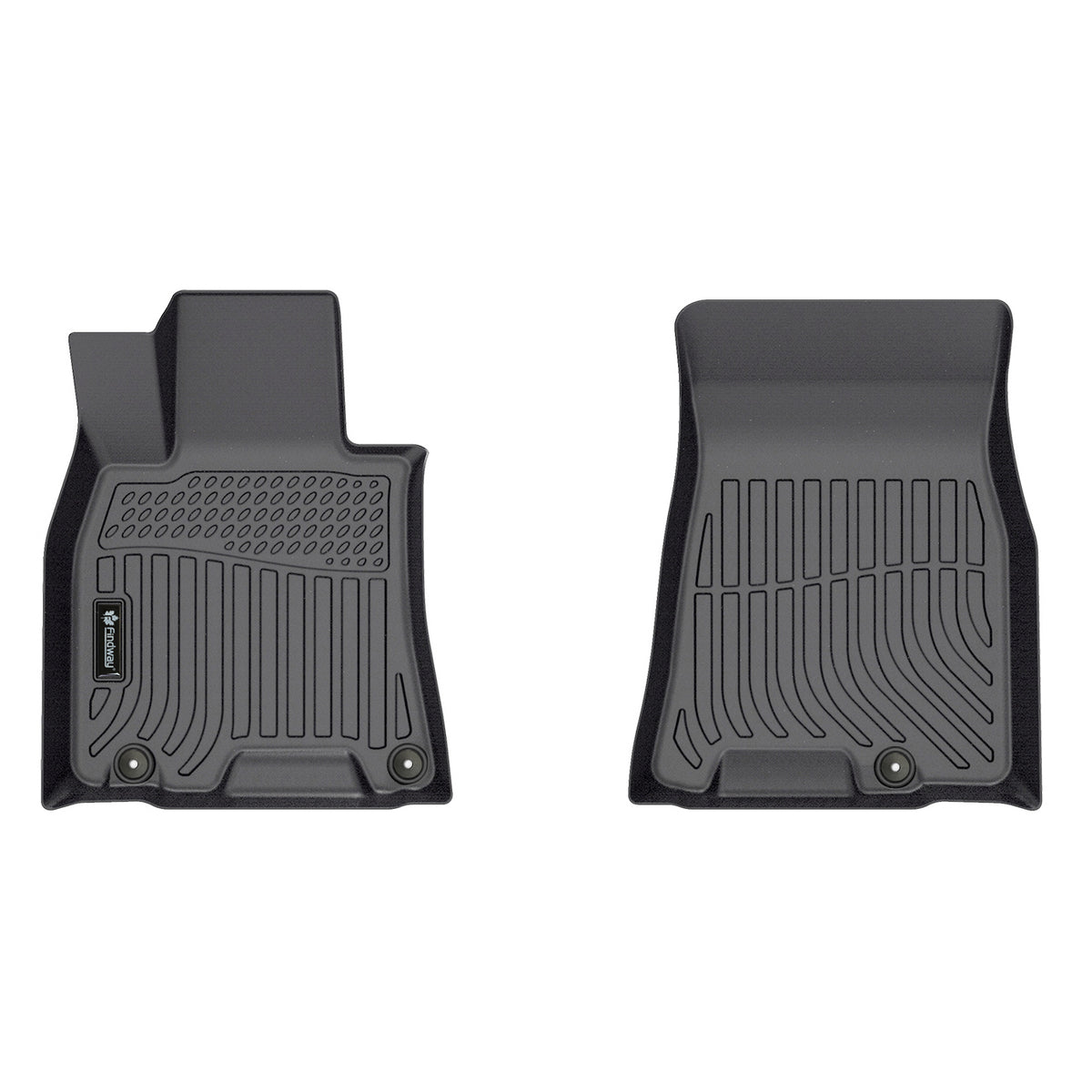 Findway F100 3D Car Floor Mat / Liner (1st Row) for 2026 Genesis GV70 Gas - 24061N