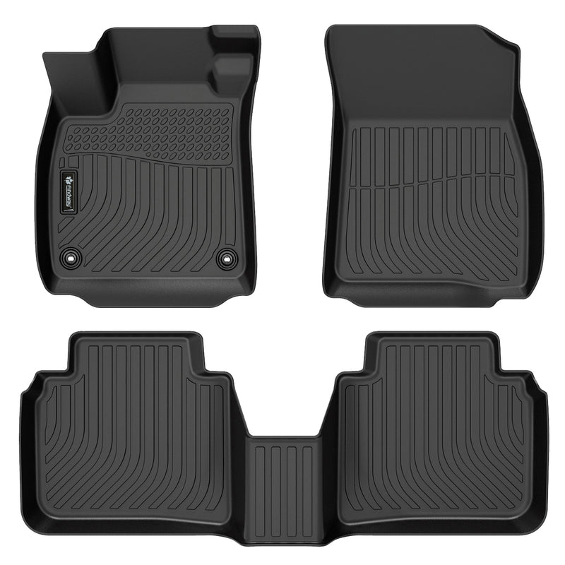 Findway F100 3D Car Floor Mat / Liner (1st Row & 2nd Row) for 2023-2025 Honda Accord / Accord Hybrid - 26350N