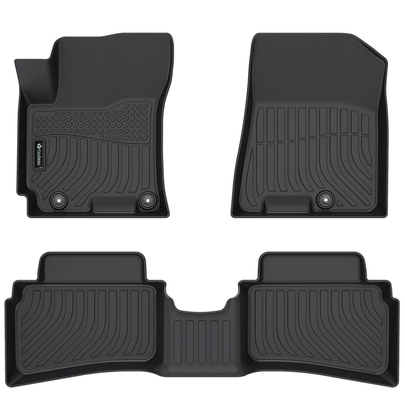 Findway F100 3D Car Floor Mat / Liner (1st Row & 2nd Row) for 2020-2025 Hyundai Venue - 28380N