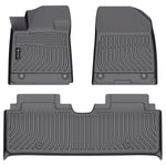 Findway F100 3D Car Floor Mat / Liner (1st Row & 2nd Row) for 2023-2024 Hyundai Ioniq 6 - 28550N