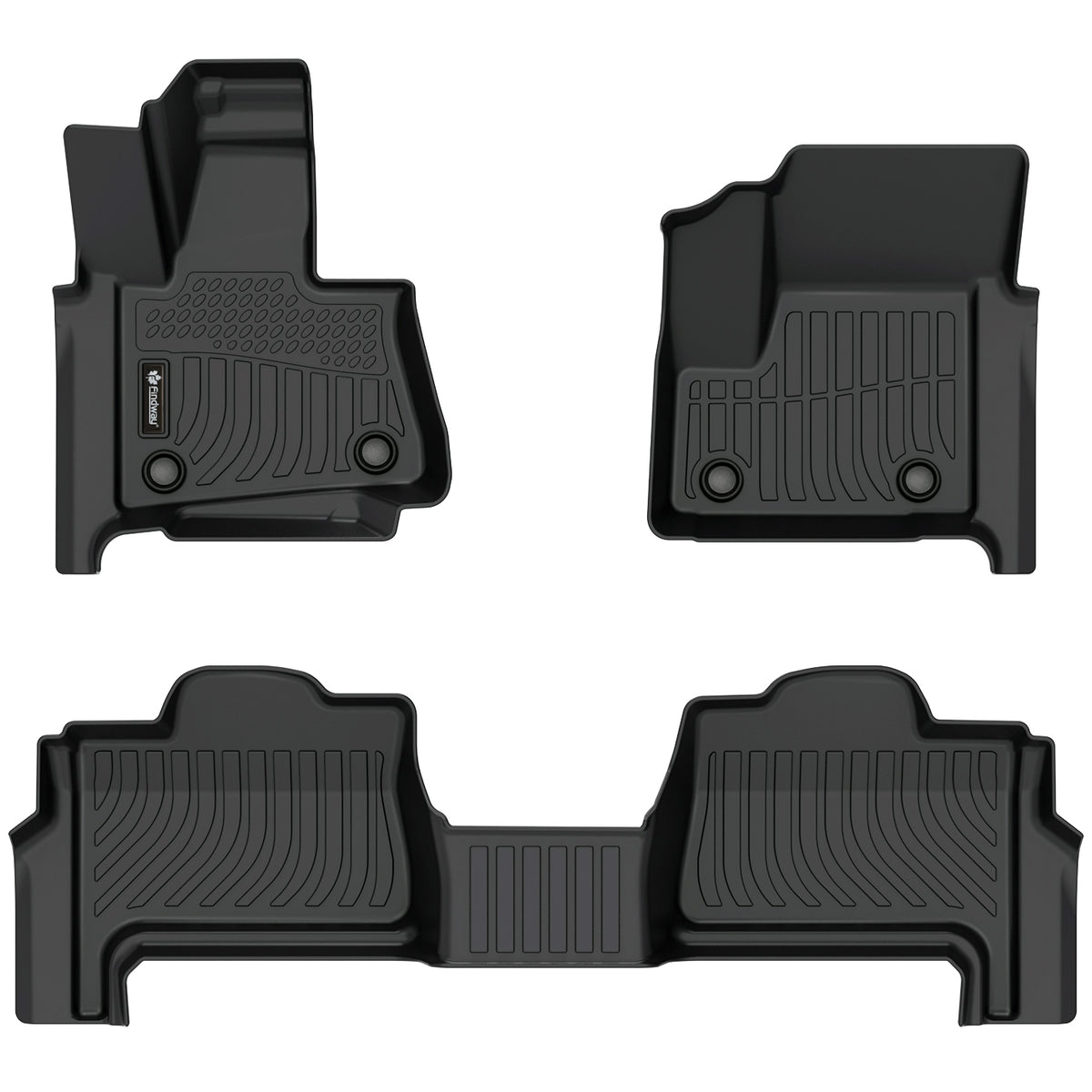 Findway F100 3D Car Floor Mat / Liner (1st Row & 2nd Row) for 2024-2025 Ineos Grenadier - 29010N