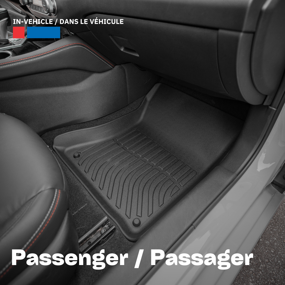 Tapis de sol 3D Findway F100 (1re et 2e rangées) pour Nissan Altima 2023-2025 - 46460N