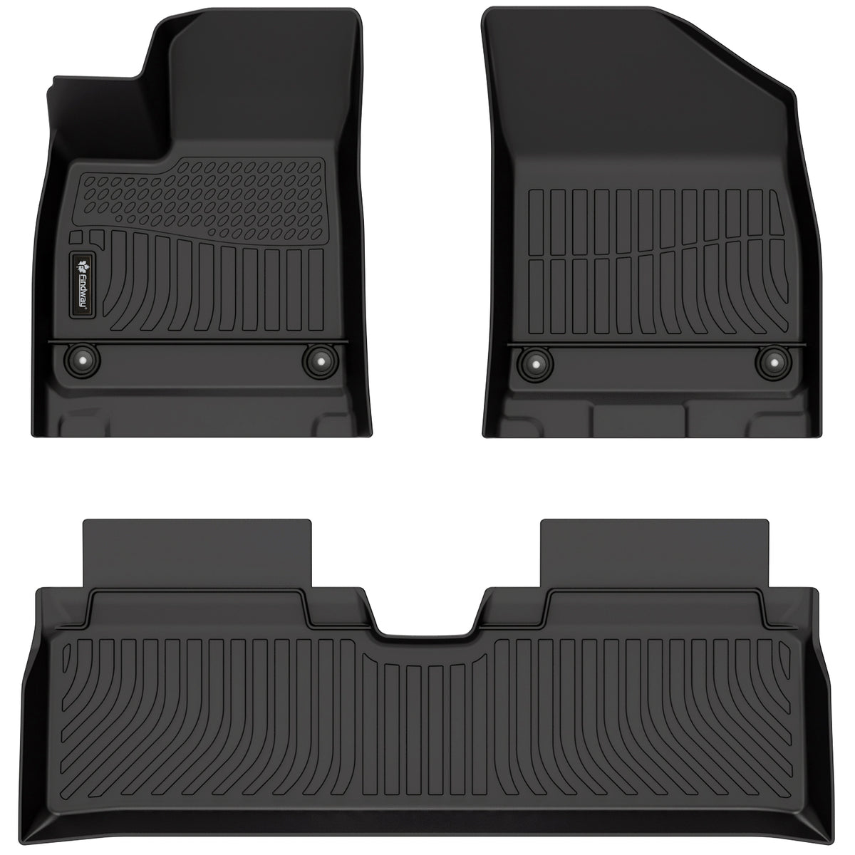Tapis de sol 3D Findway F100 (1re et 2e rangées) pour Kia EV4 2026-2027 - 34580N