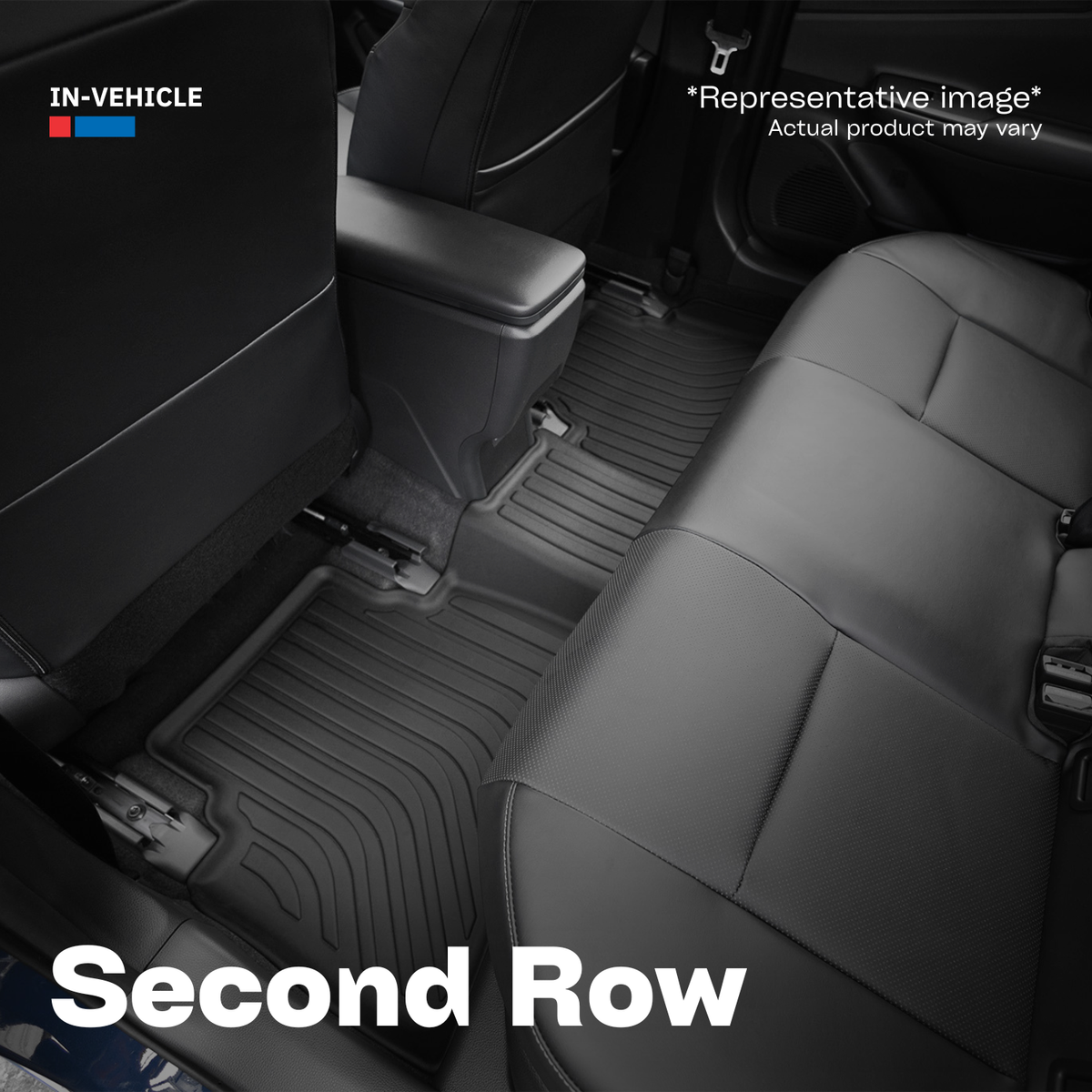 Tapis de sol 3D Findway F100 (1re et 2e rangées) pour Volvo V60 essence (2019-2021), V60 Cross Country (2020-2025) et Volvo S60 essence (2019-2025) - 68130N