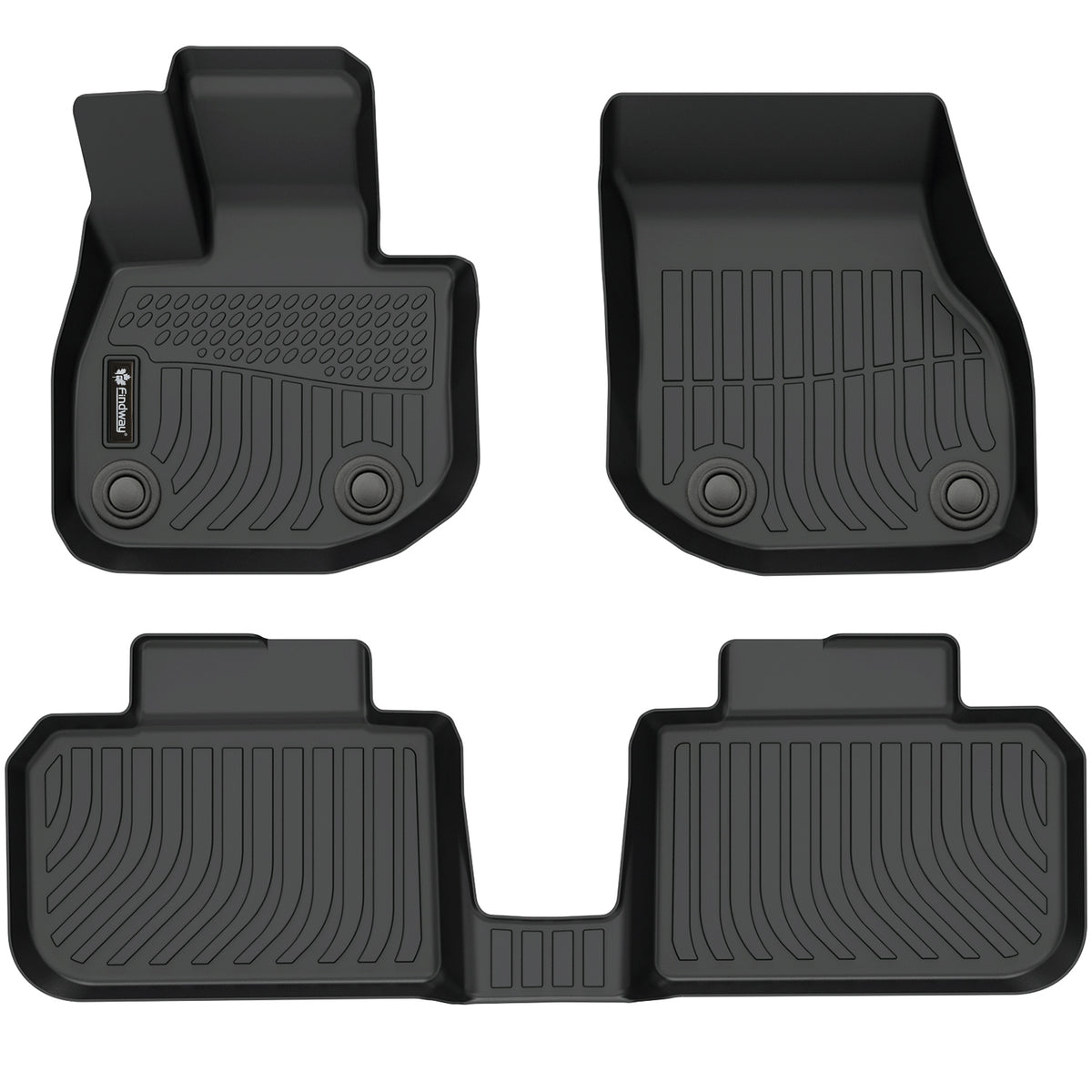 Tapis de sol 3D Findway F100 (1re et 2e rangées) pour Mini Countryman SE Electric 2025-2026 - 42100N