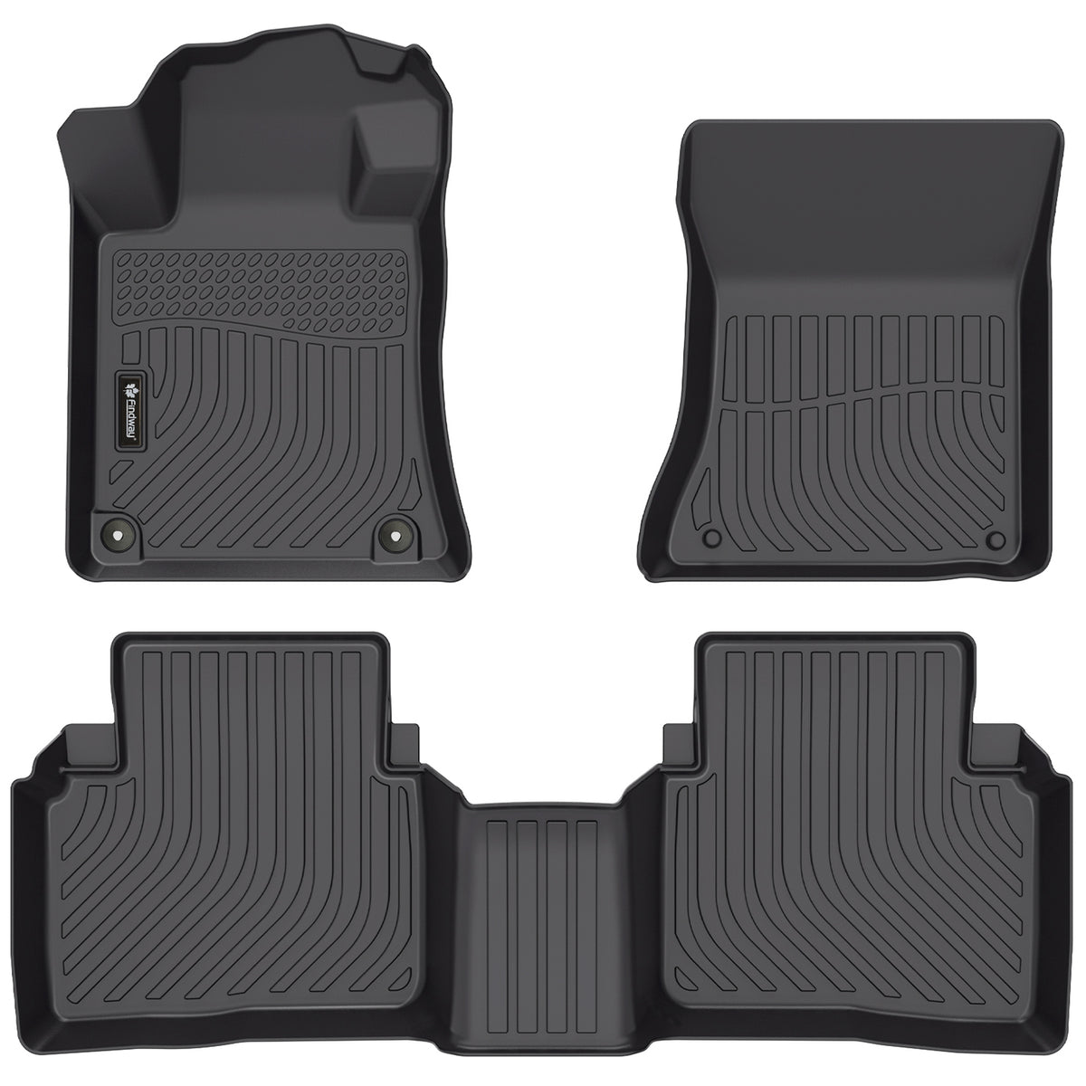Tapis de sol 3D Findway F100 (1re et 2e rangées) pour Nissan Altima 2023-2025 - 46460N