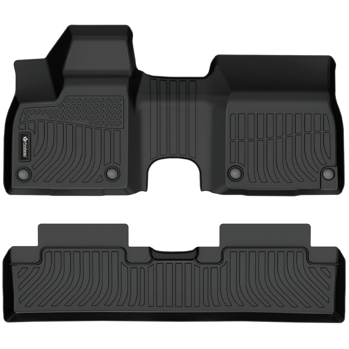 Tapis de sol 3D Findway F100 (1re et 2e rangées) pour Nissan Leaf 2026 - 46480N