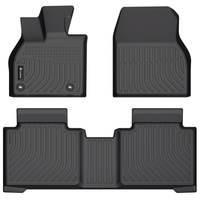 Findway F100 3D Car Floor Mat / Liner (1st Row & 2nd Row) for 2023-2025 Subaru Solterra / 2023-2025 Toyota bZ4X - 60230N