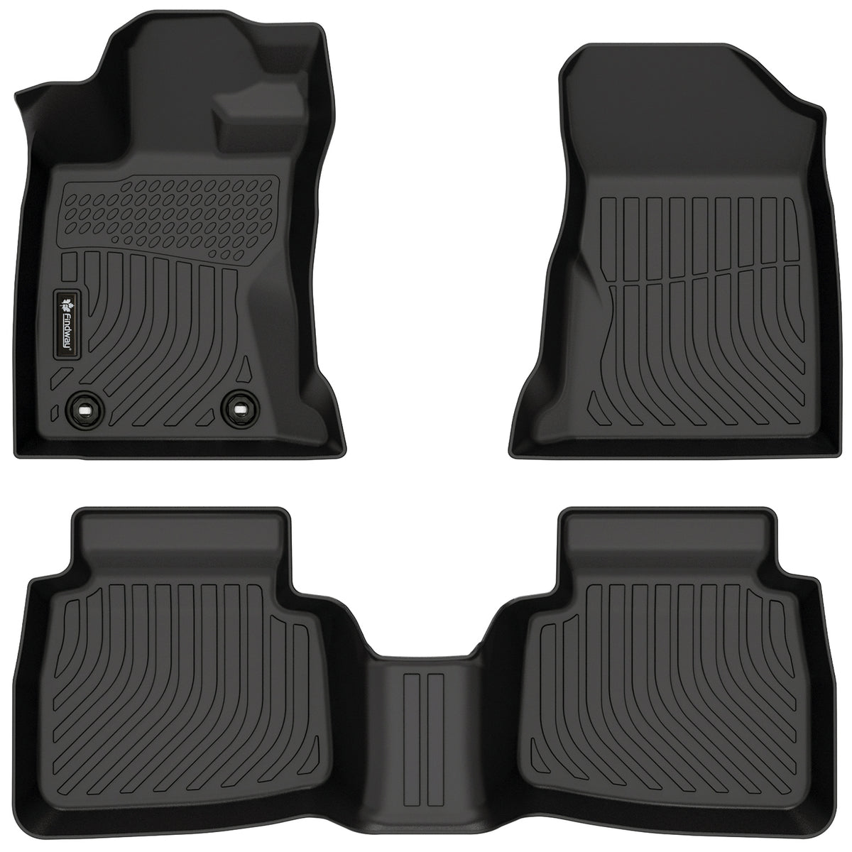Tapis de sol 3D Findway F100 (1re et 2e rangées) pour Subaru Outback 2026 - 60280N