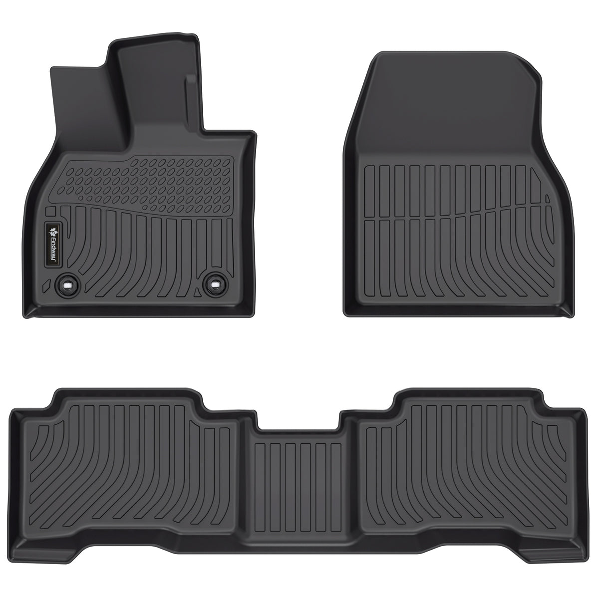 Tapis de sol / doublure 3D Findway F100 (1ère et 2ème rangée) pour Subaru Uncharted 2026 / Toyota C-HR 2026 - 60310N