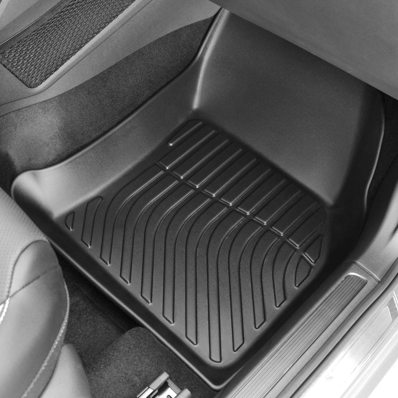 Findway F100 3D Car Floor Mat / Liner (1st Row & 2nd Row) for 2022-2025 Volkswagen Taos - 63430N