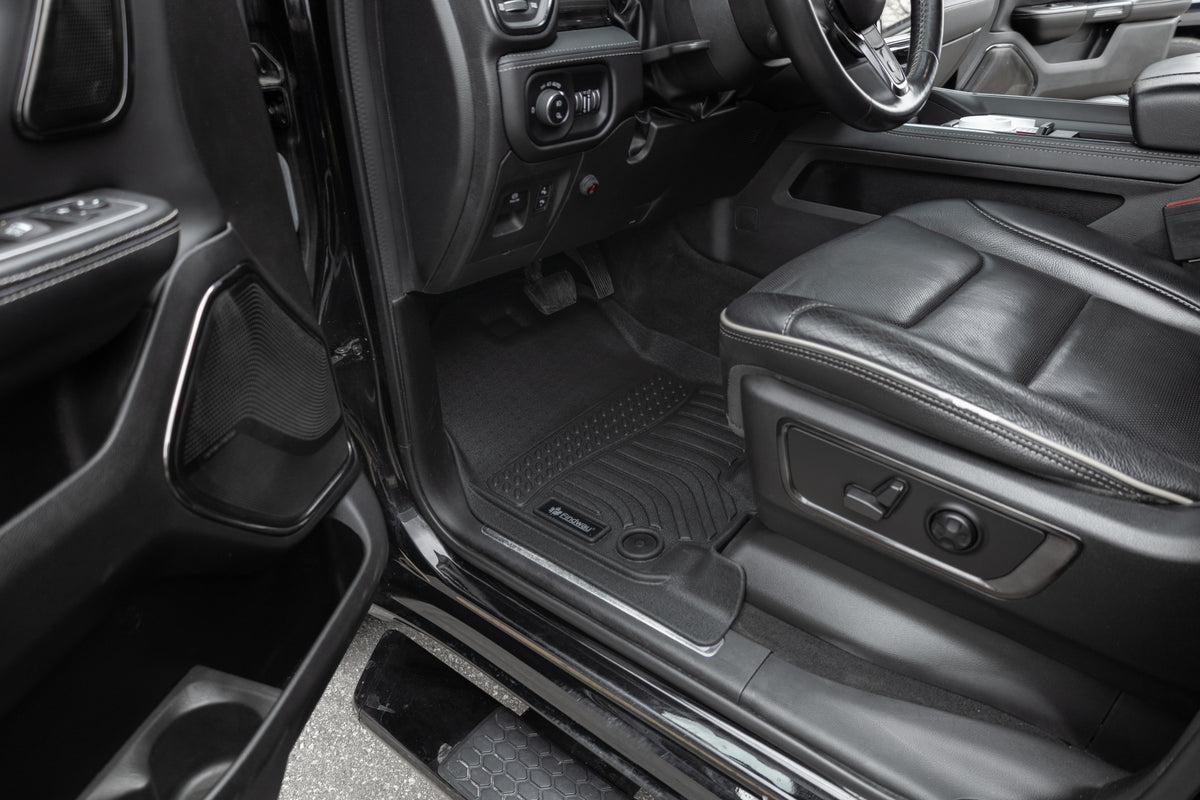 Findway F100 3D Car Floor Mat / Liner (1st Row & 2nd Row) for 2019-2024 RAM 1500 Crew Cab - 19120N