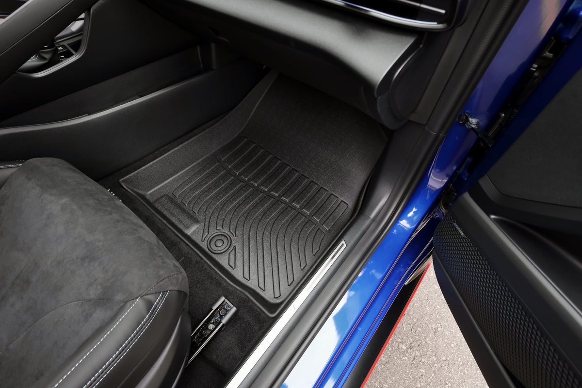 Findway F100 3D Car Floor Mat / Liner (1st Row & 2nd Row) for 2021-2026 Hyundai Elantra / Elantra N Series with Automatic Transmisson - 28410N