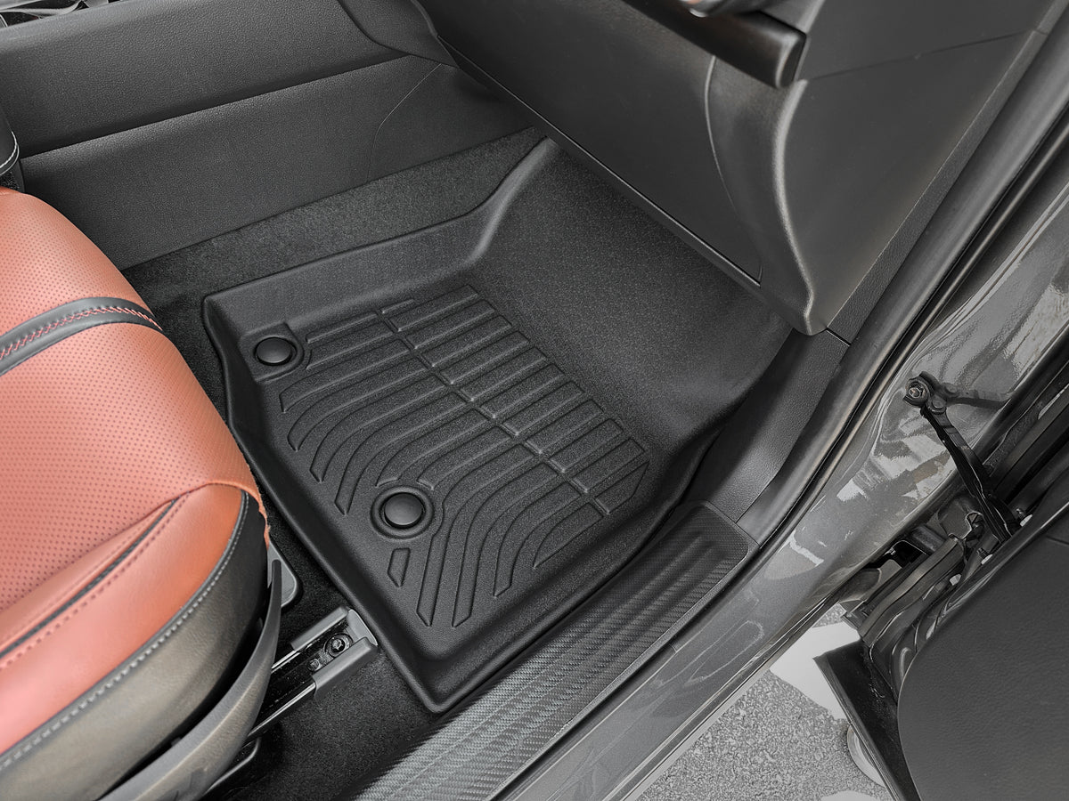 Findway F100 3D Car Floor Mat / Liner (1st Row & 2nd Row) for 2025-2026 Mazda CX-50 Hybrid - 40350N