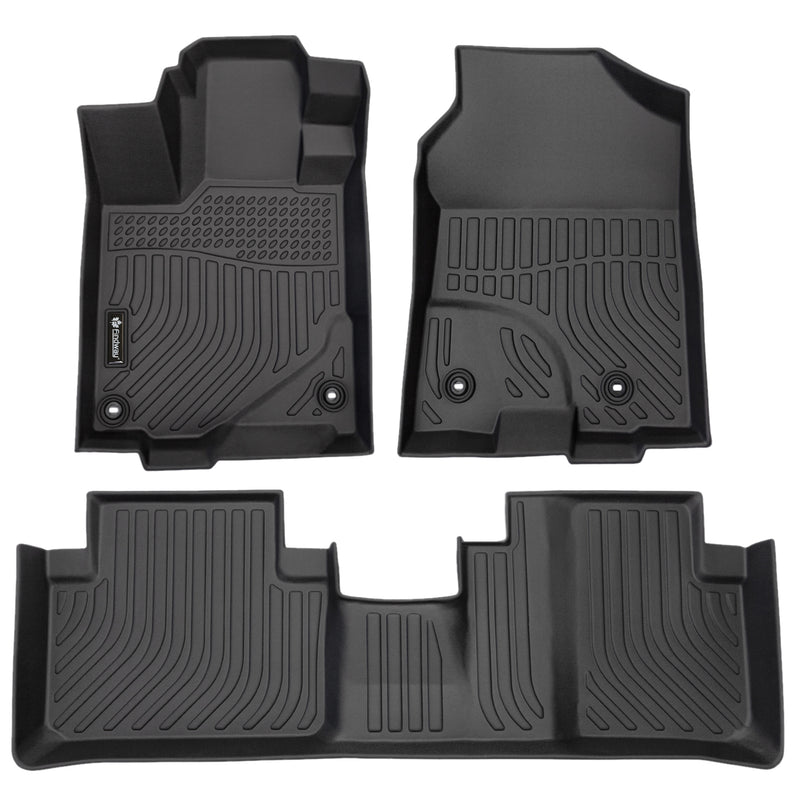 Findway F100 3D Car Floor Mat / Liner (1st Row & 2nd Row) for 2013-2015 Acura RDX - 01150N