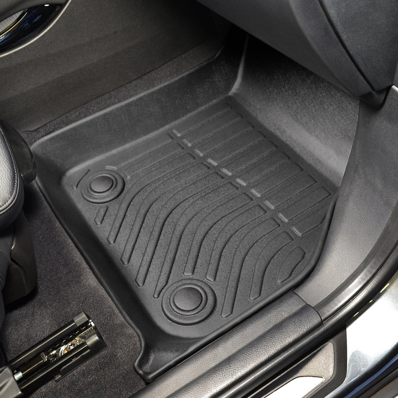 Findway F100 3D Car Floor Mat / Liner (1st Row & 2nd Row) for 2016-2022 BMW X1 / 2018-2023 BMW X2 / X2 M - 09300N