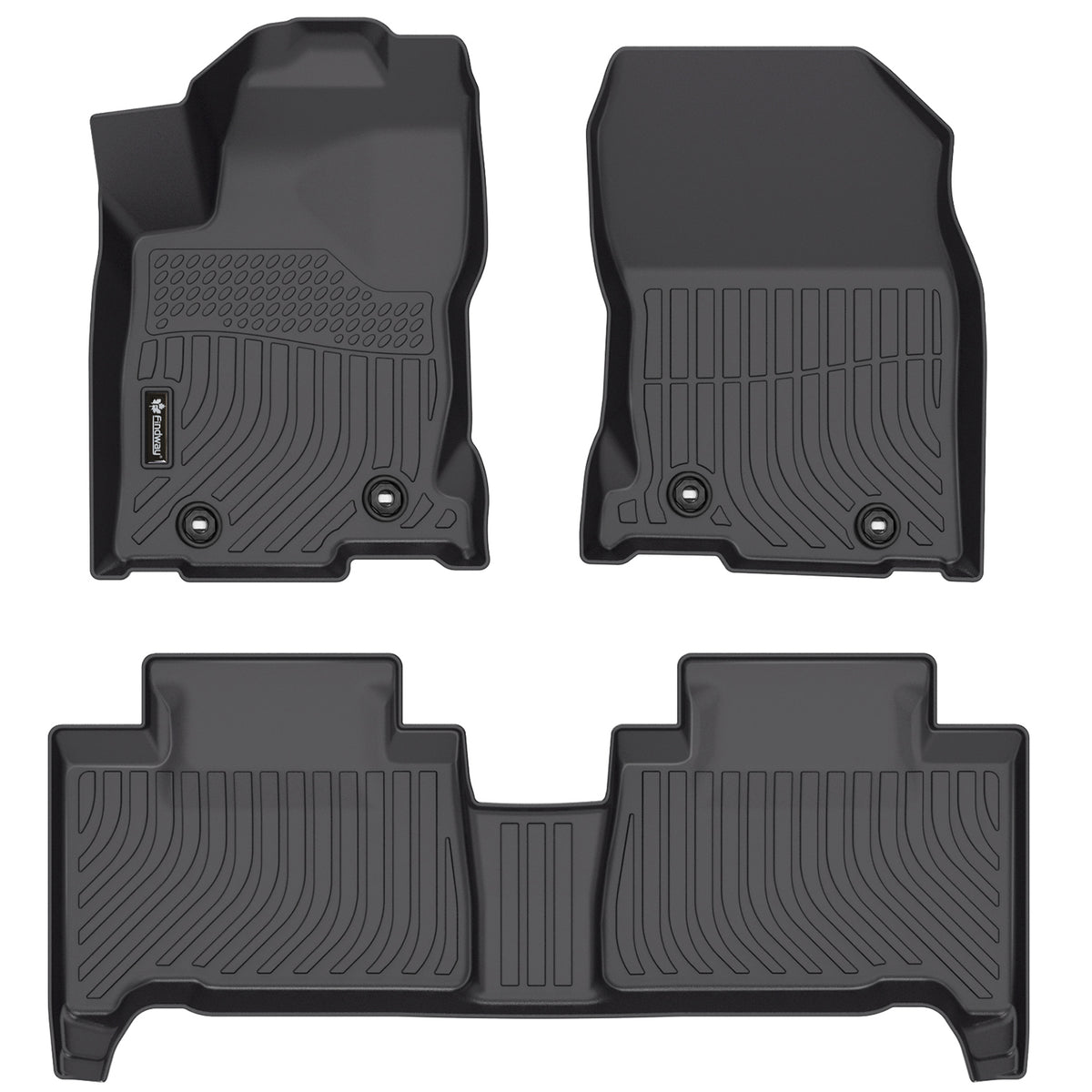 Tapis de sol 3D Findway F100 (1re et 2e rangées) pour Lexus NX 2015-2021 – 37210N