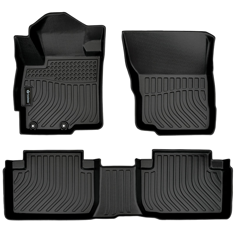 Findway F100 3D Car Floor Mat / Liner (1st Row & 2nd Row) for 2018-2024 Mitsubishi Eclipse Cross - 43100N