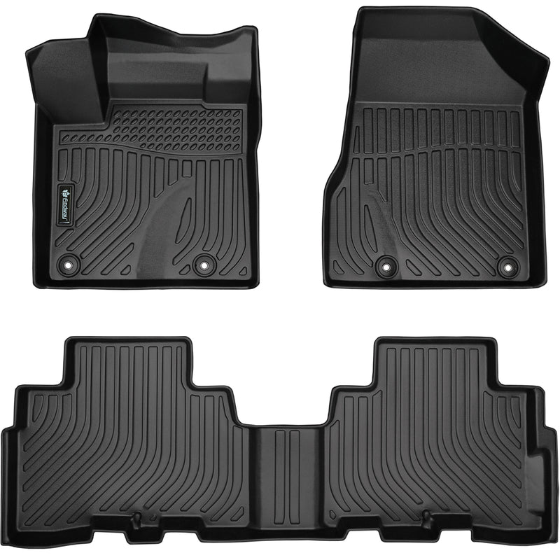 Findway F100 3D Car Floor Mat / Liner (1st Row & 2nd Row) for 2017.5-2018 Nissan Murano - 46270N