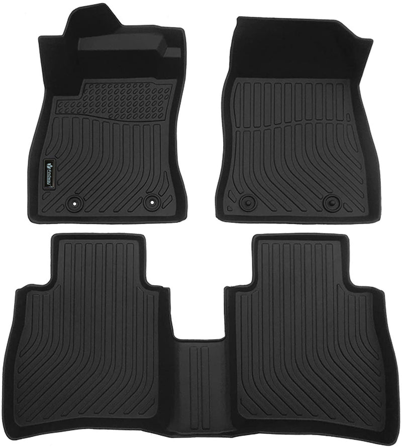 Findway F100 3D Car Floor Mat / Liner (1st Row & 2nd Row) for 2013-2019 Nissan Sentra - 46280N