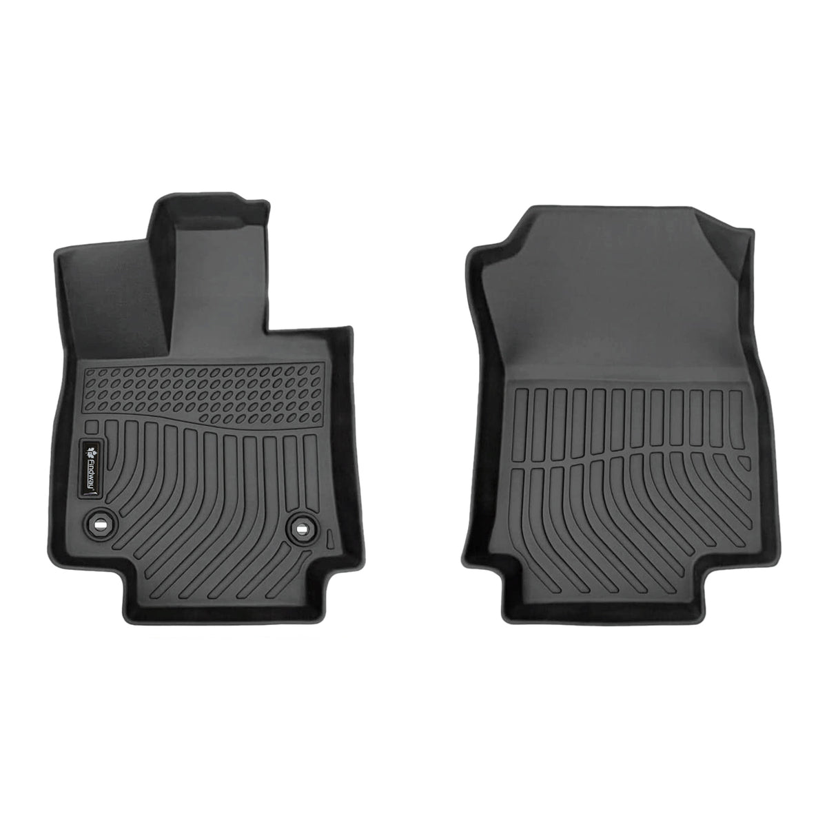 Tapis de sol 3D Findway F100 (1re rangée) pour Toyota RAV4 (2019-2025) / RAV4 Hybride (2019-2025) / RAV4 Prime (2021-2025) / Toyota Venza Hybride (2021-2024) - 62311N