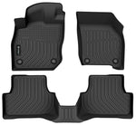 Findway F100 3D Car Floor Mat / Liner (1st Row & 2nd Row) for 2022-2024 Audi A3 - 06190N