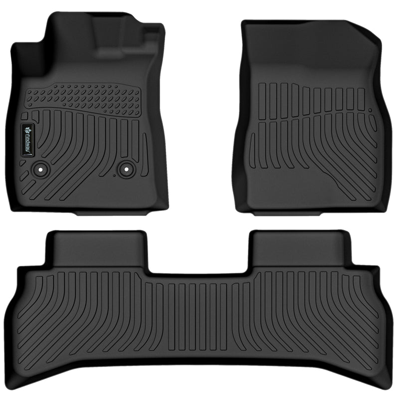 Findway F100 3D Car Floor Mat / Liner (1st Row & 2nd Row) for 2021-2025 Chevrolet Trailblazer FWD- 12180N