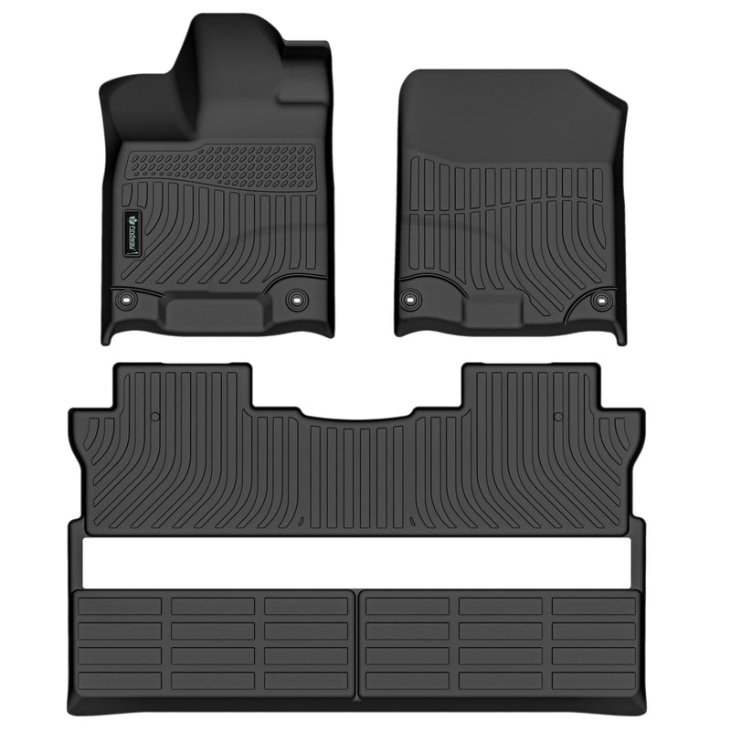 Findway F100 3D Floor Liner for 2017-2023 Honda Ridgeline (1st Row & 2nd Row) - 26290N