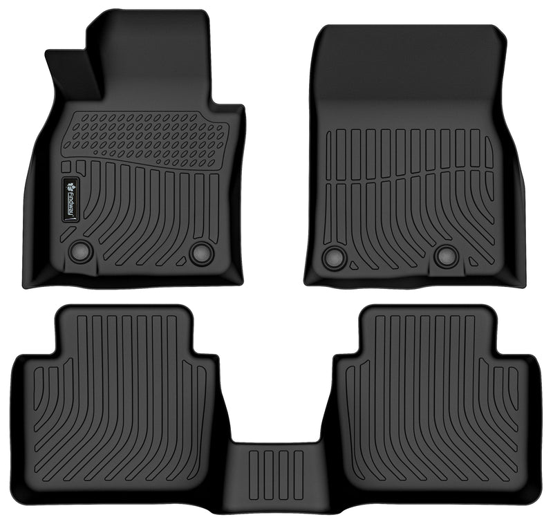 Findway F100 3D Car Floor Mat / Liner (1st Row & 2nd Row) for 2023-2025 Mazda CX-50 - 40270N