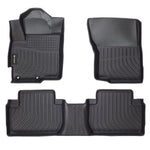 Findway F100 3D Car Floor Mat / Liner (1st Row & 2nd Row) for 2014-2020 Mitsubishi Outlander - 43090N