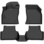 Findway F100 3D Car Floor Mat / Liner (1st Row & 2nd Row) for 2022-2025 Volkswagen Golf / GTI / R - 63450N